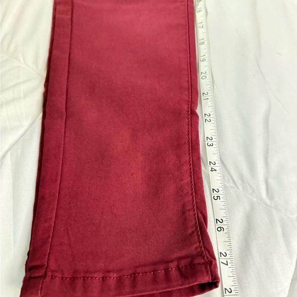 YMI Burgundy Skinny Pants - Picture 3 of 6